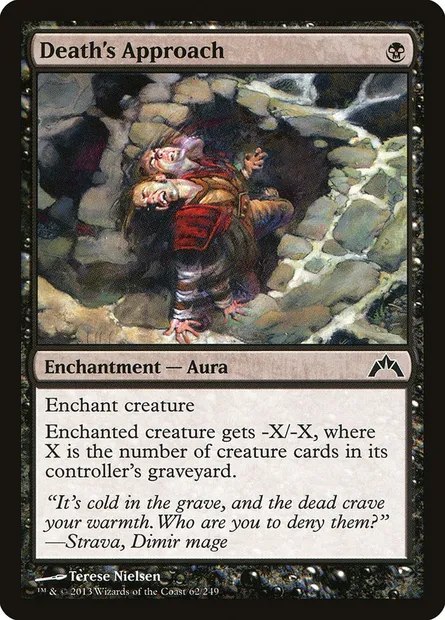 Death's Approach, Magic card GTC 62 — Gatecrash set
