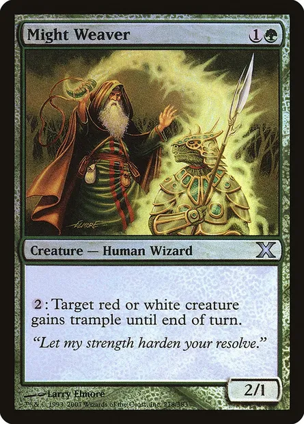 Might Weaver, Magic card 10E 278★ — Tenth Edition set