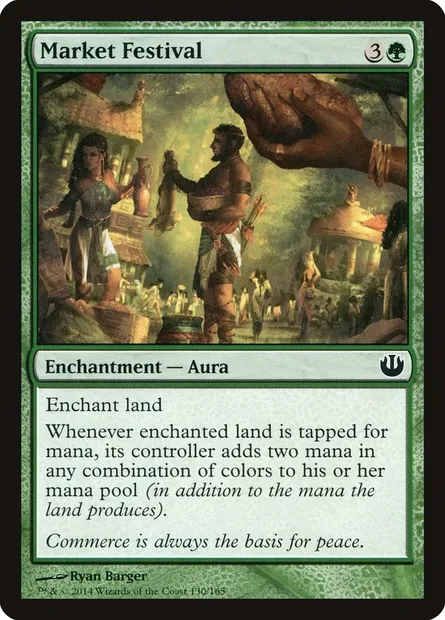 Market Festival, Magic card JOU 130 — Journey into Nyx set