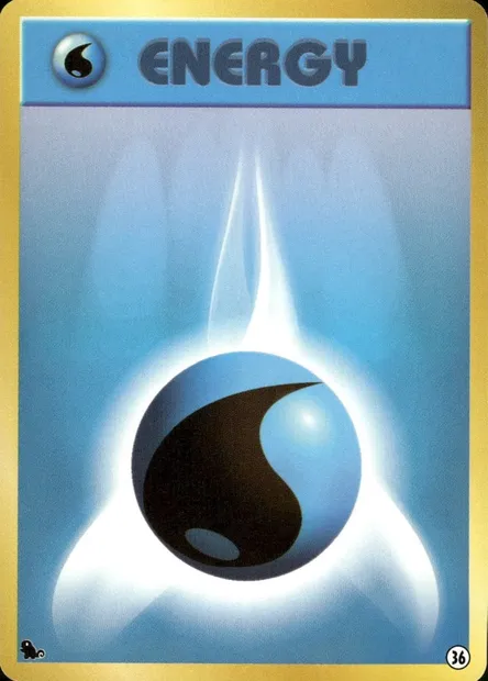 Water Energy, Pokémon card IPSQT 036 — Intro Pack Squirtle set