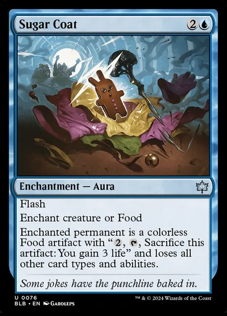 Sugar Coat, Magic card BLB 76 — Bloomburrow set