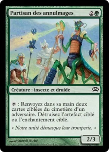Partisan des annulmages, carte Magic PC2 70 — extension Planechase 2012