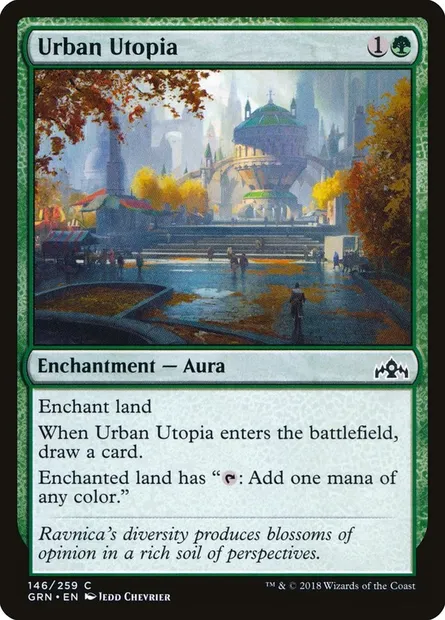 Urban Utopia, Magic card GRN 146 — Guilds of Ravnica set