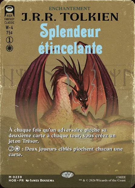 Splendeur étincelante, carte Magic HOB 239 — extension The Hobbit