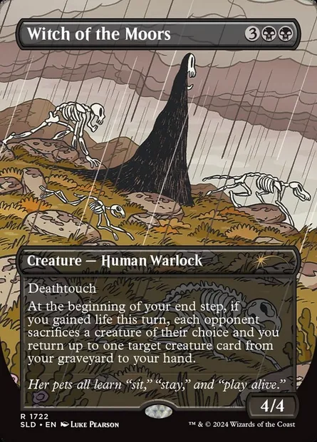 Envoûteuse des landes, carte Magic SLD 1722 — extension Secret Lair Drop