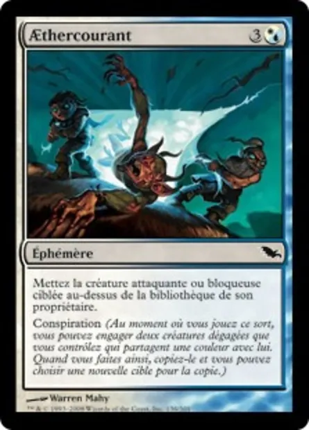 Aethercourant, carte Magic SHM 136 — extension Sombrelande