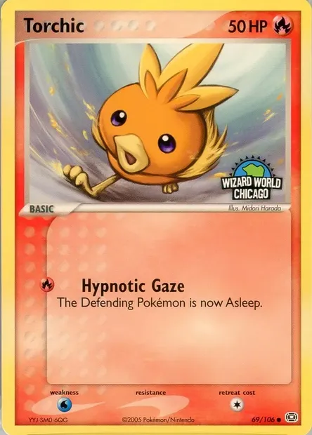 Torchic, Pokémon card PR 069 — Assorted Promos set