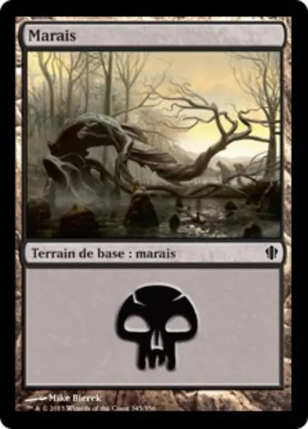 Marais, carte Magic C13 345 — extension Commander 2013