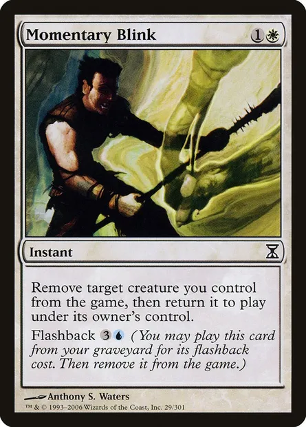 Momentary Blink, Magic card TSP 29 — Time Spiral set