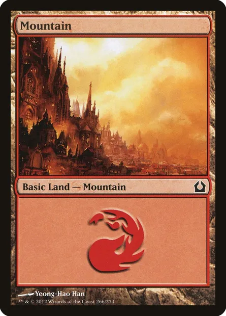 Mountain, Magic card RTR 266 — Return to Ravnica set