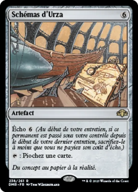 Schémas d'Urza, carte Magic DMR 238 — extension Dominaria Remastered