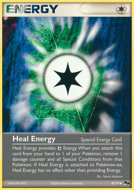 Heal Energy, Pokémon card P4 8 — POP Series 4 set