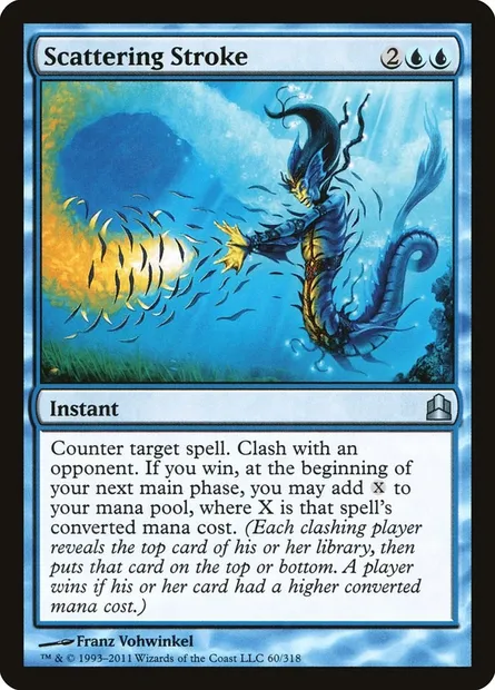 Scattering Stroke, Magic card CMD 60 — Commander 2011 set