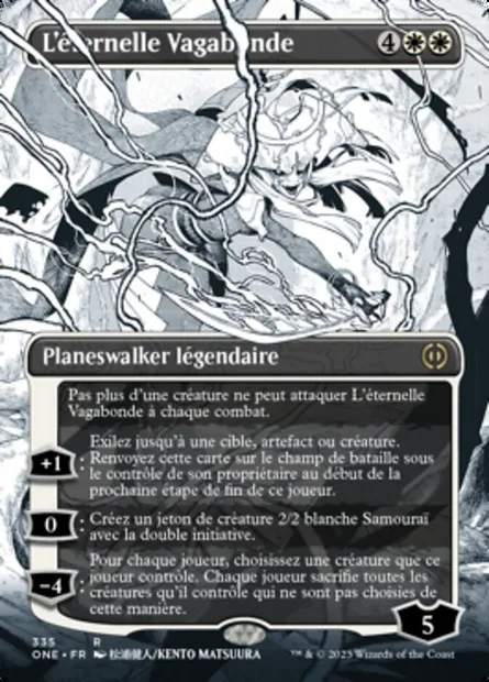 L'éternelle Vagabonde, carte Magic ONE 335 — extension Tous Phyrexians