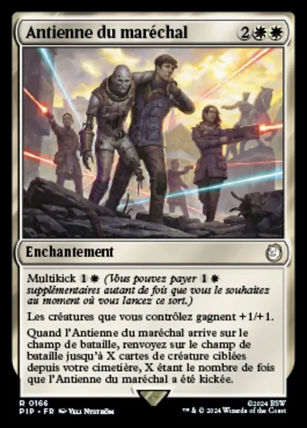 Antienne du maréchal, carte Magic PIP 166 — extension Fallout