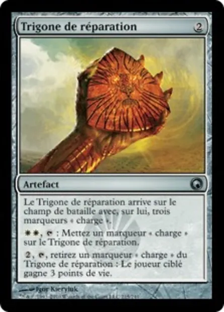 Trigone de réparation, carte Magic SOM 215 — extension Cicatrices de Mirrodin