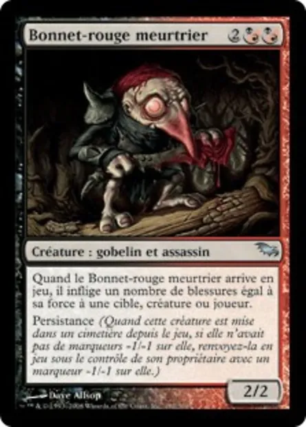Bonnet-rouge meurtrier, carte Magic SHM 192 — extension Sombrelande