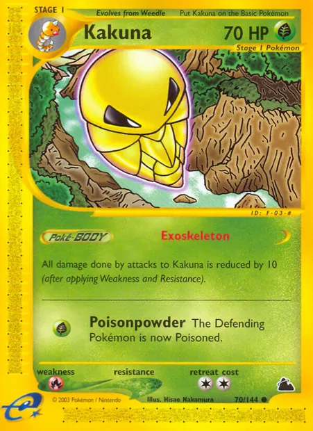 Coconfort, carte Pokémon SK 70 — extension Skyridge