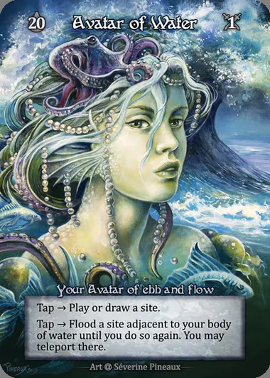 Avatar of Water, carte Sorcery ALP 004 — extension Alpha