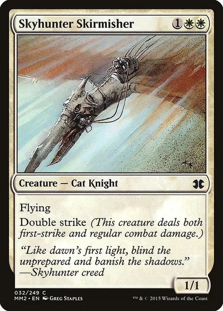 Skyhunter Skirmisher, Magic card MM2 32 — Modern Masters 2015 set