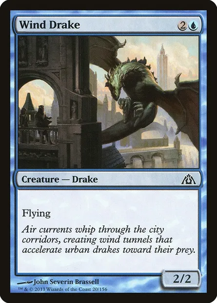 Wind Drake, Magic card DGM 20 — Dragon's Maze set