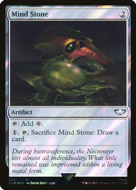 Mind Stone, Magic card 40K 245★ — Warhammer 40,000 Commander set