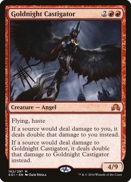 Goldnight Castigator, Magic card SOI 162 — Shadows over Innistrad set
