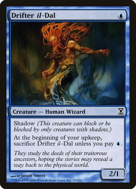 Drifter il-Dal, Magic card TSP 59 — Time Spiral set