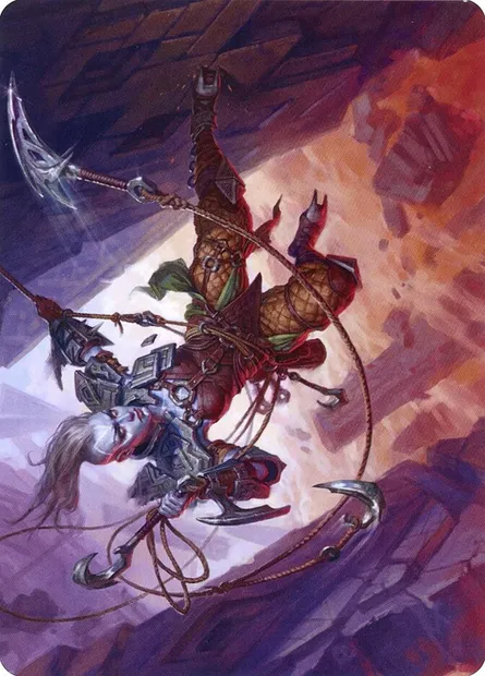 Akiri, Fearless Voyager // Akiri, Fearless Voyager, carte Magic AZNR 74 — extension Zendikar Rising Art Series