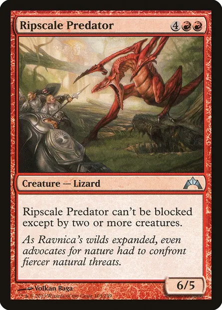 Ripscale Predator, Magic card GTC 103 — Gatecrash set