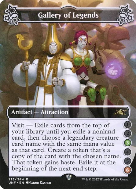 Gallery of Legends, carte Magic UNF 213a — extension Unfinity
