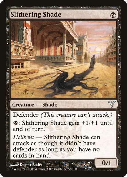 Slithering Shade, Magic card DIS 55 — Dissension set