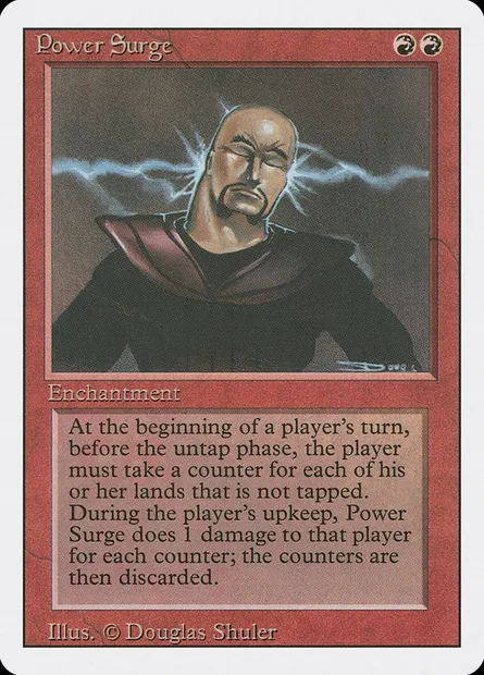 Power Surge, Magic card 3ED 170 — Revised Edition set