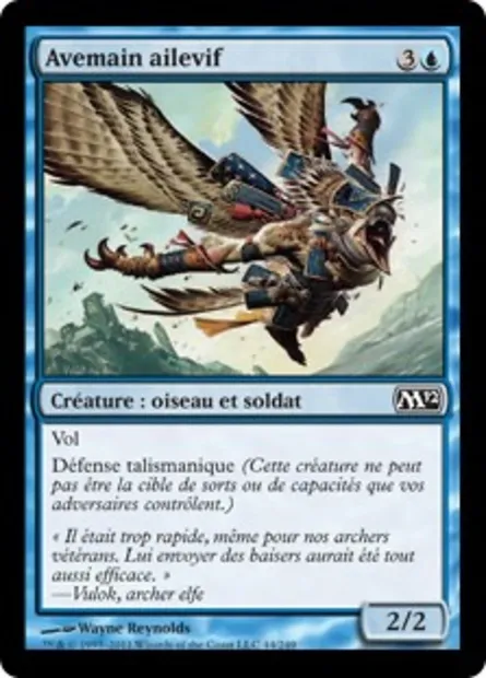 Avemain ailevif, carte Magic M12 44 — extension Magic 2012