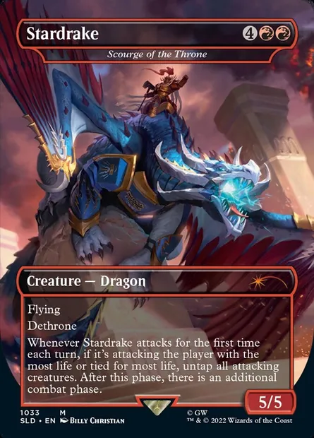 Fléau du trône, carte Magic SLD 1033 — extension Secret Lair Drop