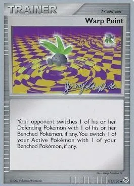 Point d'échange, carte Pokémon WCD07 116-2 — extension World Championship Decks 2007