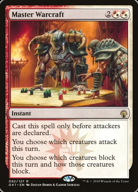 Master Warcraft, Magic card GK1 92 — GRN Guild Kit set