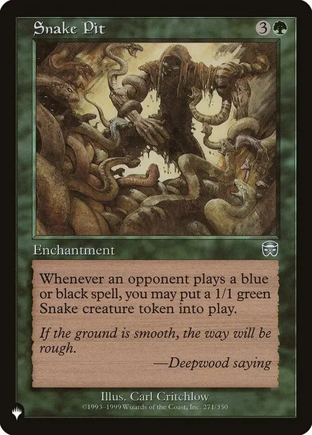 Snake Pit, Magic card PLST MMQ-271 — The List set