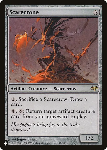 Scarecrone, Magic card PLST EVE-172 — The List set