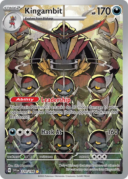 Kingambit, Pokémon card SVI 220 — Scarlet & Violet set