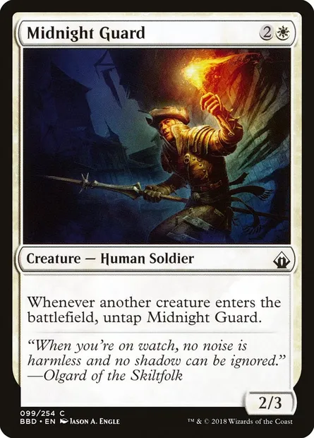 Midnight Guard, Magic card BBD 99 — Battlebond set
