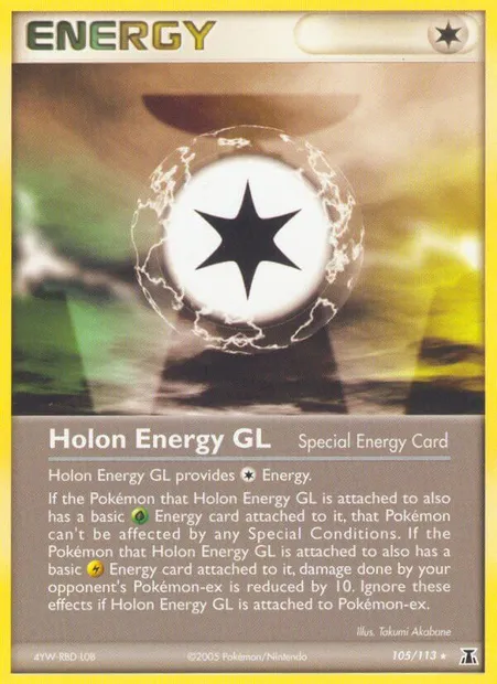 Holon Energy GL, Pokémon card DS 105 — Delta Species set