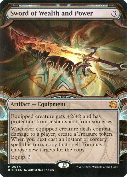 Sword of Wealth and Power, Magic card BIG 64 — The Big Score set
