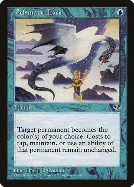 Prismatic Lace, Magic card MIR 84 — Mirage set