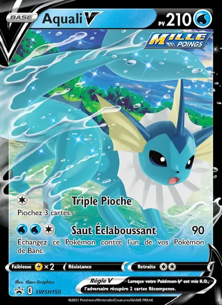 Aquali V, carte Pokémon SWSH 150 — extension Promo SWSH