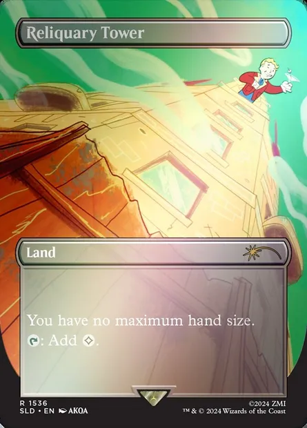 Reliquary Tower, Magic card SLD 1536★ — Secret Lair Drop set