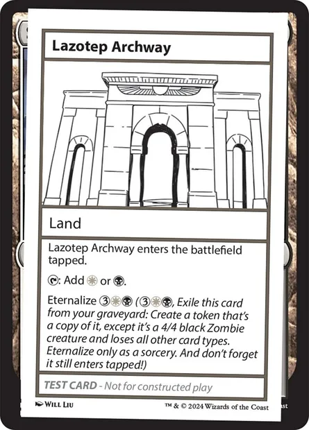 Lazotep Archway, Magic card MB2 613 — Mystery Booster 2 set