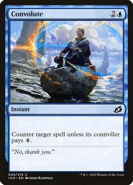 Convolute, Magic card IKO 45 — Ikoria: Lair of Behemoths set