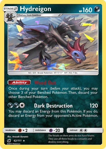 Trioxhydre, carte Pokémon TDX 062 — extension Theme Deck & Blisters Exclusives