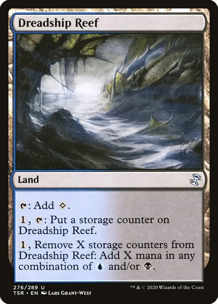 Dreadship Reef, Magic card TSR 276 — Time Spiral Remastered set